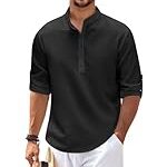 Comparativa de Estilos: ¿Por Qué Elegir una Camisa Cuello Mao Negra para Tu Armario?