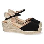 Las Mejores Sandalias de Cuña de Esparto Negras: Comparativa y Análisis de Estilo y Comodidad Las Mejores Sandalias de Cuña de Esparto Negras: Comparativa y Análisis de Estilo y Comodidad